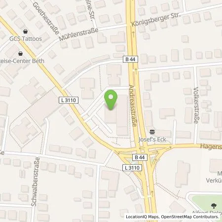 Standortübersicht der Tankstelle Wirelane GmbH in 68623 Lampertheim