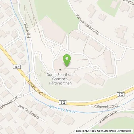 Standortübersicht der Tankstelle Wirelane GmbH in 82467 Garmisch-Partenkirchen