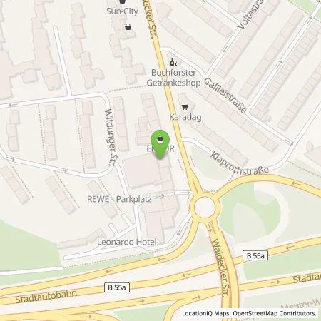 Standortübersicht der Tankstelle Wirelane GmbH in 51065 Köln