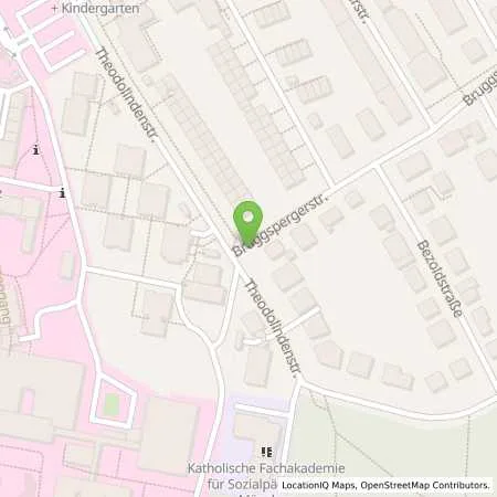 Standortübersicht der Tankstelle SWM Versorgungs GmbH in 81454 München