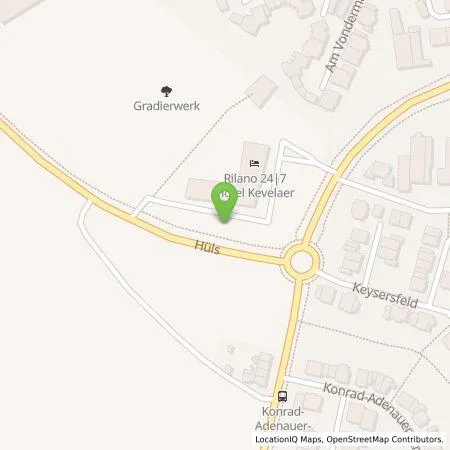 Standortübersicht der Tankstelle Wirelane GmbH in 47623 Kevelaer