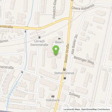 Standortübersicht der Tankstelle Wirelane GmbH in 79540 Lörrach