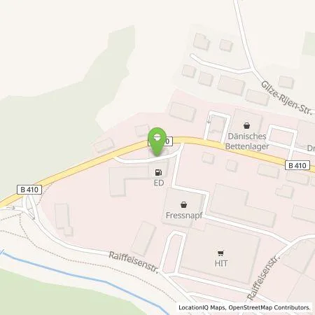 Standortübersicht der Tankstelle Wirelane GmbH in 54568 Gerolstein