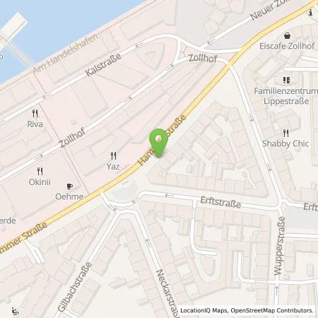 Standortübersicht der Tankstelle On Charge GmbH in 40219 Düsseldorf