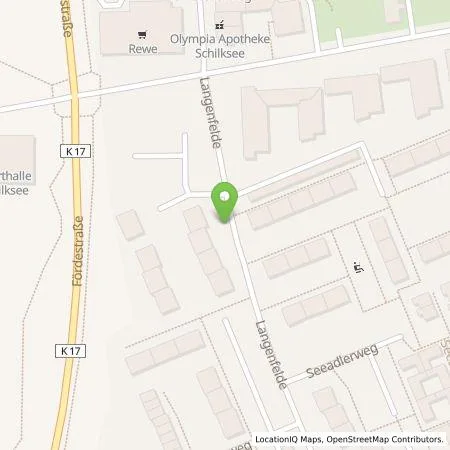 Standortübersicht der Tankstelle On Charge GmbH in 24159 Kiel