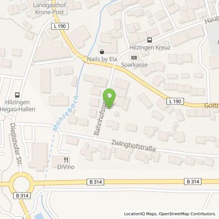 Standortübersicht der Tankstelle On Charge GmbH in 78247 Hilzingen