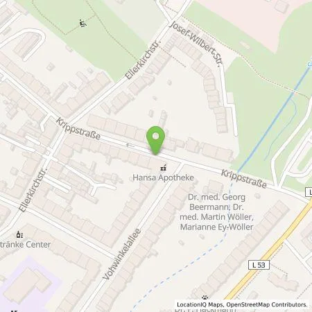 Standortübersicht der Tankstelle On Charge GmbH in 40229 Düsseldorf