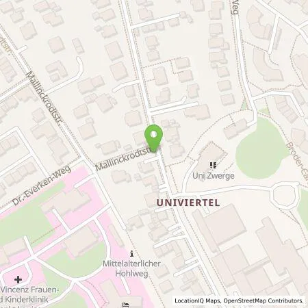 Standortübersicht der Tankstelle On Charge GmbH in 33098 Paderborn