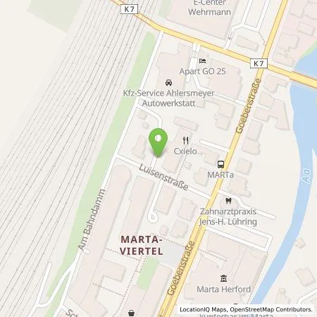 Standortübersicht der Tankstelle On Charge GmbH in 32052 Herford