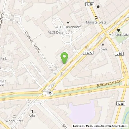 Standortübersicht der Tankstelle On Charge GmbH in 40476 Düsseldorf