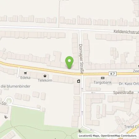 Standortübersicht der Tankstelle On Charge GmbH in 40625 Düsseldorf