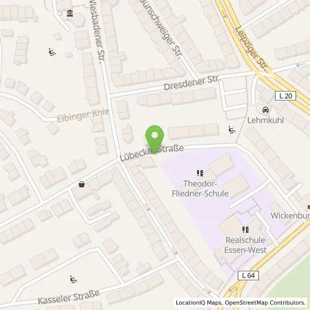 Standortübersicht der Tankstelle On Charge GmbH in 45145 Essen