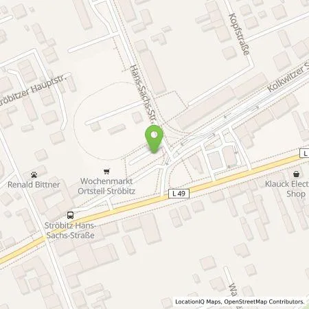 Standortübersicht der Tankstelle On Charge GmbH in 03046 Cottbus