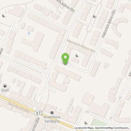 Standortübersicht der Tankstelle On Charge GmbH in 40625 Düsseldorf