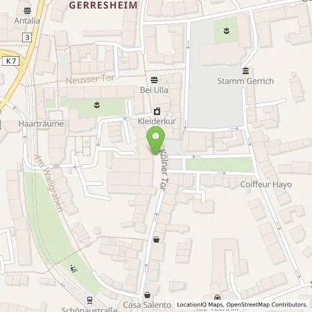 Standortübersicht der Tankstelle On Charge GmbH in 40625 Düsseldorf