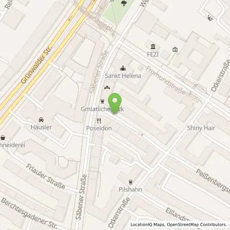 Standortübersicht der Tankstelle SWM Versorgungs GmbH in 81457 München