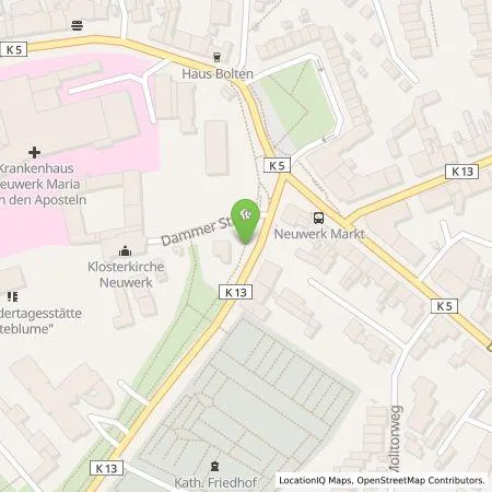 Standortübersicht der Tankstelle On Charge GmbH in 41066 Mönchengladbach