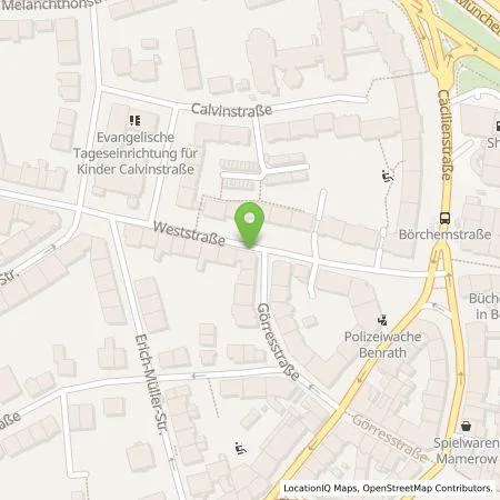 Standortübersicht der Tankstelle On Charge GmbH in 40597 Düsseldorf