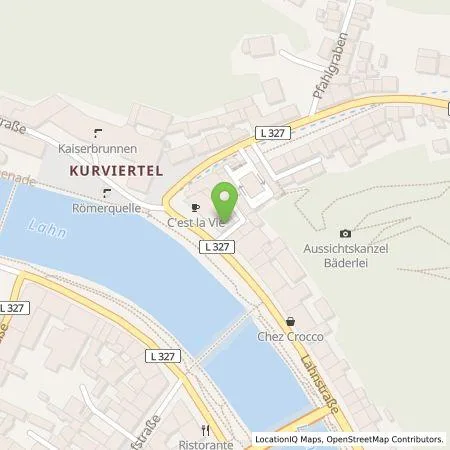 Standortübersicht der Tankstelle On Charge GmbH in 56130 Bad Ems