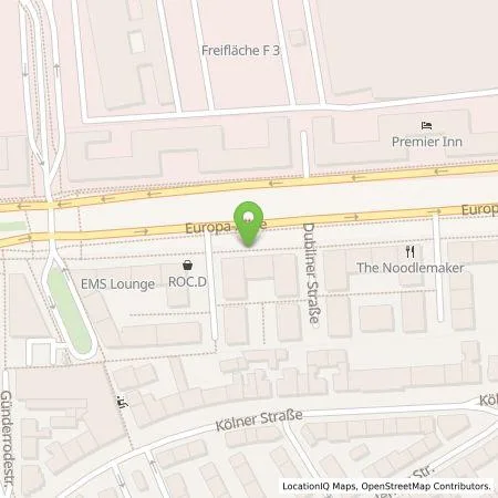 Standortübersicht der Tankstelle On Charge GmbH in 60327 Frankfurt am Main