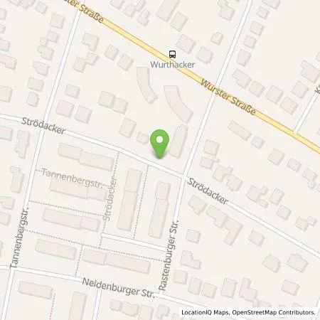 Standortübersicht der Tankstelle On Charge GmbH in 27580 Bremerhaven