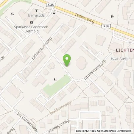 Standortübersicht der Tankstelle On Charge GmbH in 33100 Paderborn