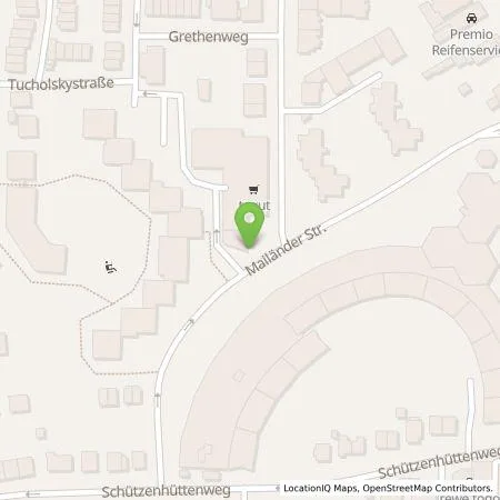 Standortübersicht der Tankstelle On Charge GmbH in 60598 Frankfurt am Main