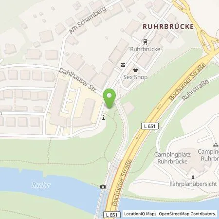 Standortübersicht der Tankstelle On Charge GmbH in 45529 Hattingen