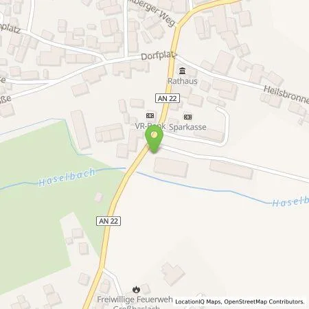 Standortübersicht der Tankstelle On Charge GmbH in 91580 Petersaurach