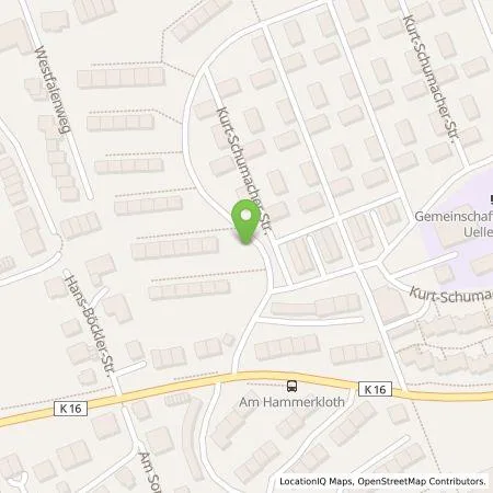 Standortübersicht der Tankstelle On Charge GmbH in 42111 Wuppertal