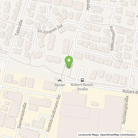 Standortübersicht der Tankstelle On Charge GmbH in 74385 Pleidelsheim