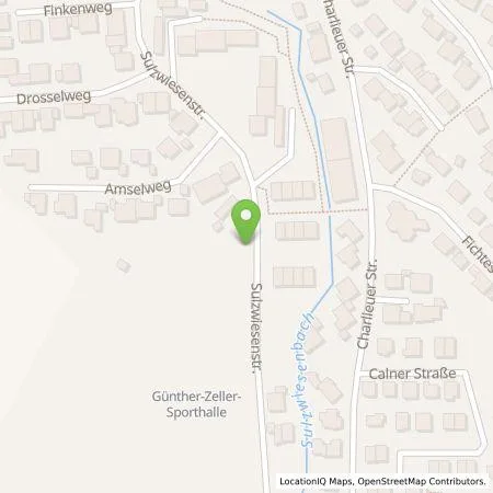 Standortübersicht der Tankstelle On Charge GmbH in 72800 Eningen unter Achalm