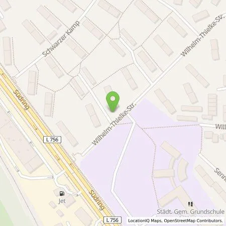 Standortübersicht der Tankstelle On Charge GmbH in 33647 Bielefeld