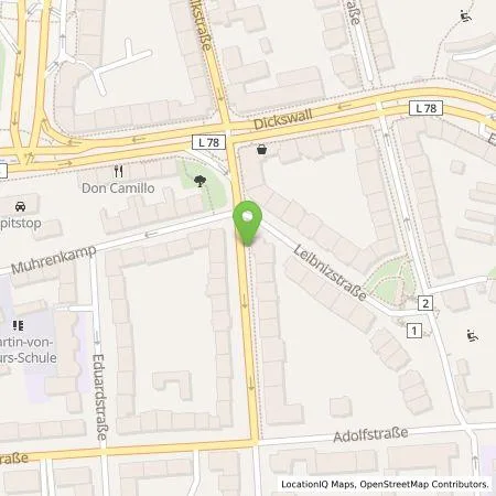 Standortübersicht der Tankstelle On Charge GmbH in 45468 Mülheim an der Ruhr