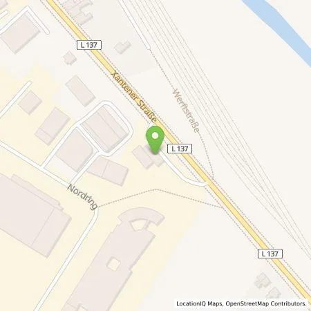 Standortübersicht der Tankstelle Shell Deutschland GmbH in 47495 Rheinberg