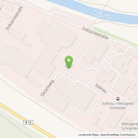 Standortübersicht der Tankstelle Pariamus GmbH in 58072 Eichstätt