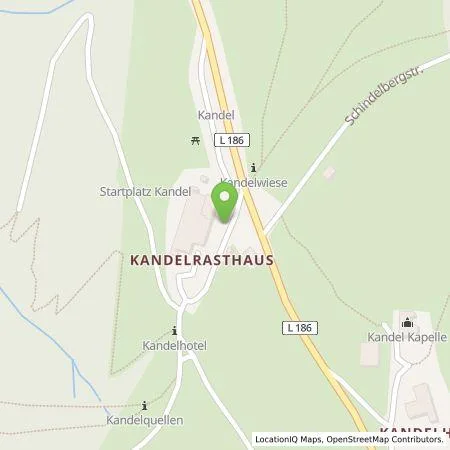 Standortübersicht der Tankstelle Team-Emobility GmbH in 79183 Waldkirch