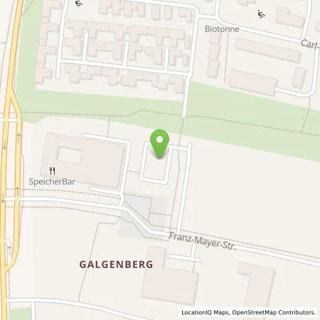 Standortübersicht der Tankstelle REWAG KG in 93053 Regensburg