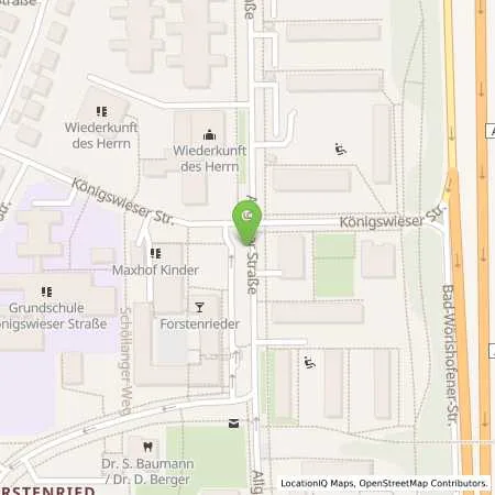 Standortübersicht der Tankstelle SWM Versorgungs GmbH in 81475 München