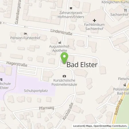 Standortübersicht der Tankstelle GK Software SE in 08645 Bad Elster