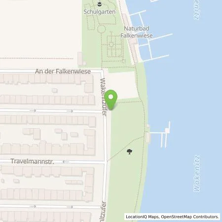 Standortübersicht der Tankstelle Stadtwerke Lübeck Energie GmbH in 23564 Lübeck