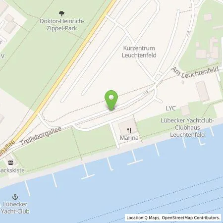 Standortübersicht der Tankstelle Stadtwerke Lübeck Energie GmbH in 23570 Lübeck