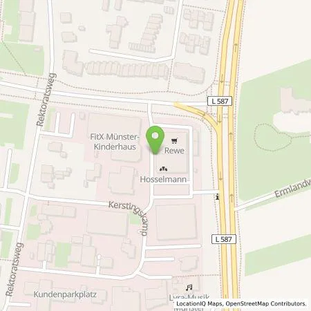 Standortübersicht der Tankstelle EnBW mobility+ AG und Co.KG in 48159 Münster