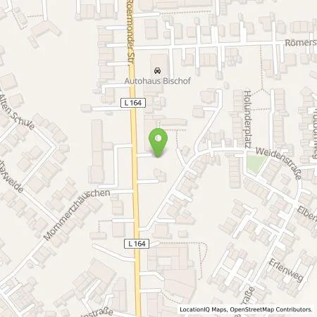Standortübersicht der Tankstelle Autohaus Bischof GmbH & Co. KG in 52531 Übach-Palenberg