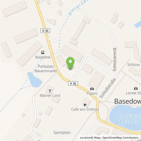 Standortübersicht der Tankstelle FARMER Hotel GmbH in 17139 Basedow