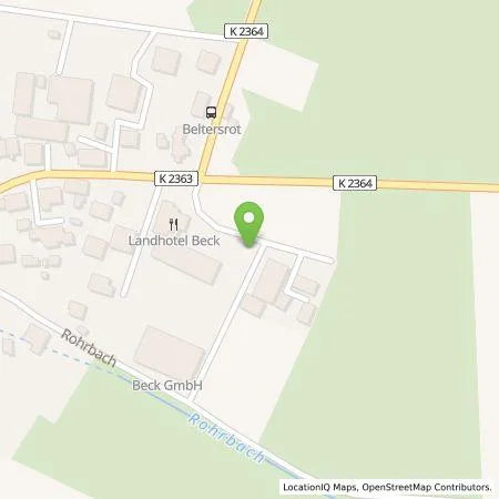 Standortübersicht der Tankstelle Pisani GmbH in 74635 Kupferzell