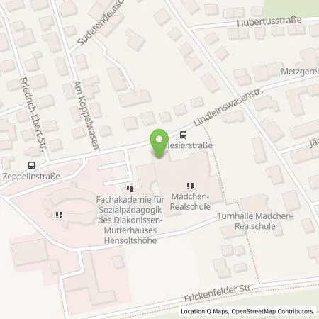 Standortübersicht der Tankstelle Stiftung Hensoltshöhe in 91710 Gunzenhausen