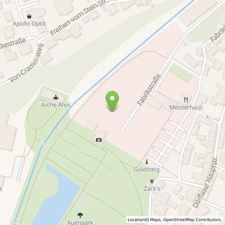 Standortübersicht der Tankstelle Kommunalunternehmen Marktredwitz AöR in 95615 Marktredwitz