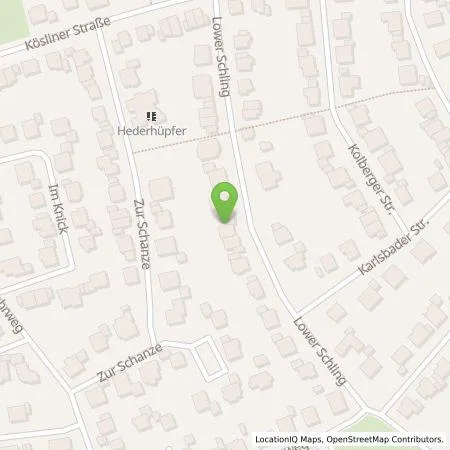 Standortübersicht der Tankstelle Mats Breternitz e.K in 33154 Salzkotten