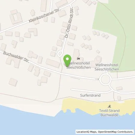 Standortübersicht der Tankstelle Hotel & Freizeitpark GmbH Buchwalde in 01968 Senftenberg